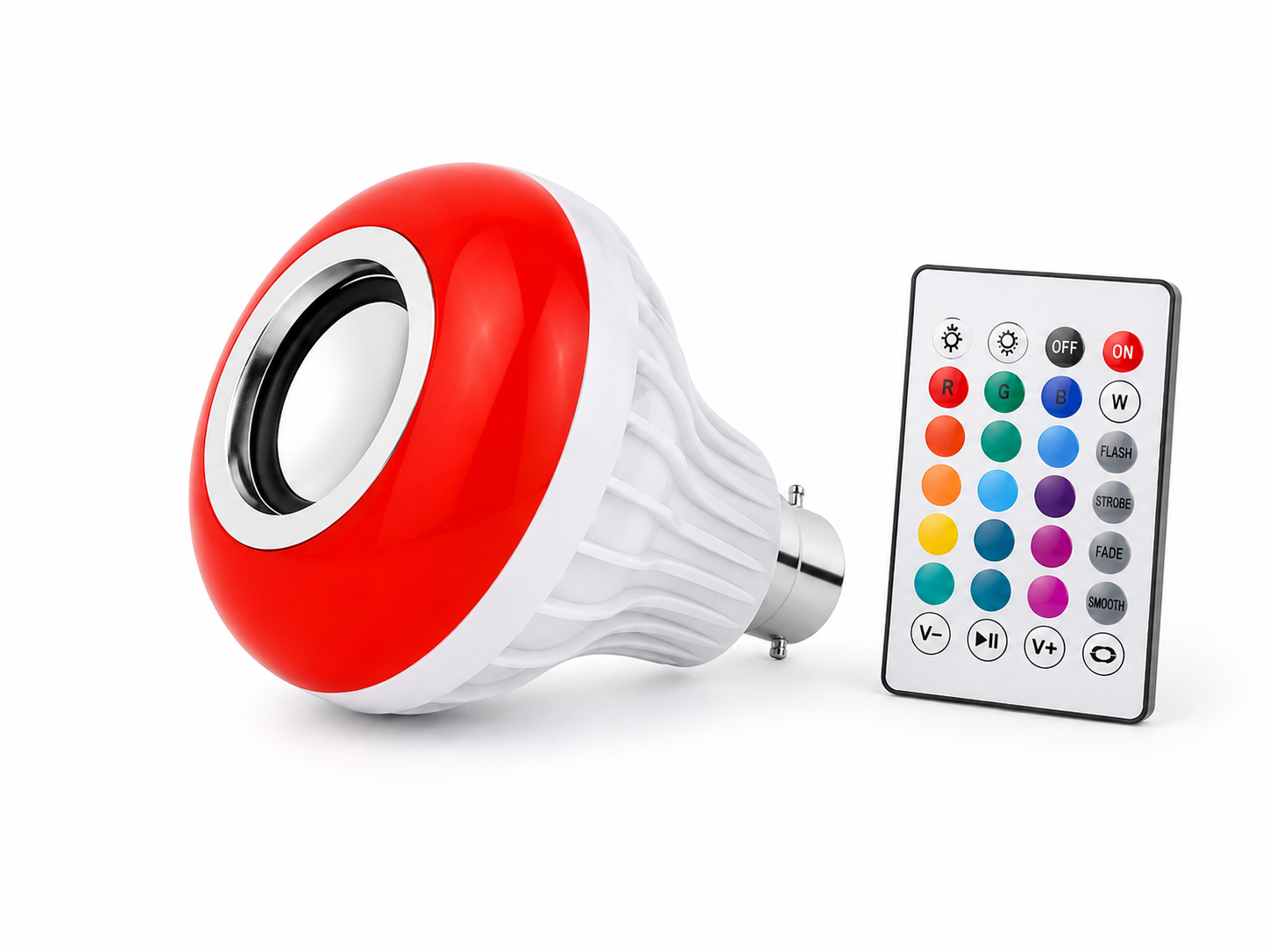 RGB Bluetooth Music Bulb With Remote Control